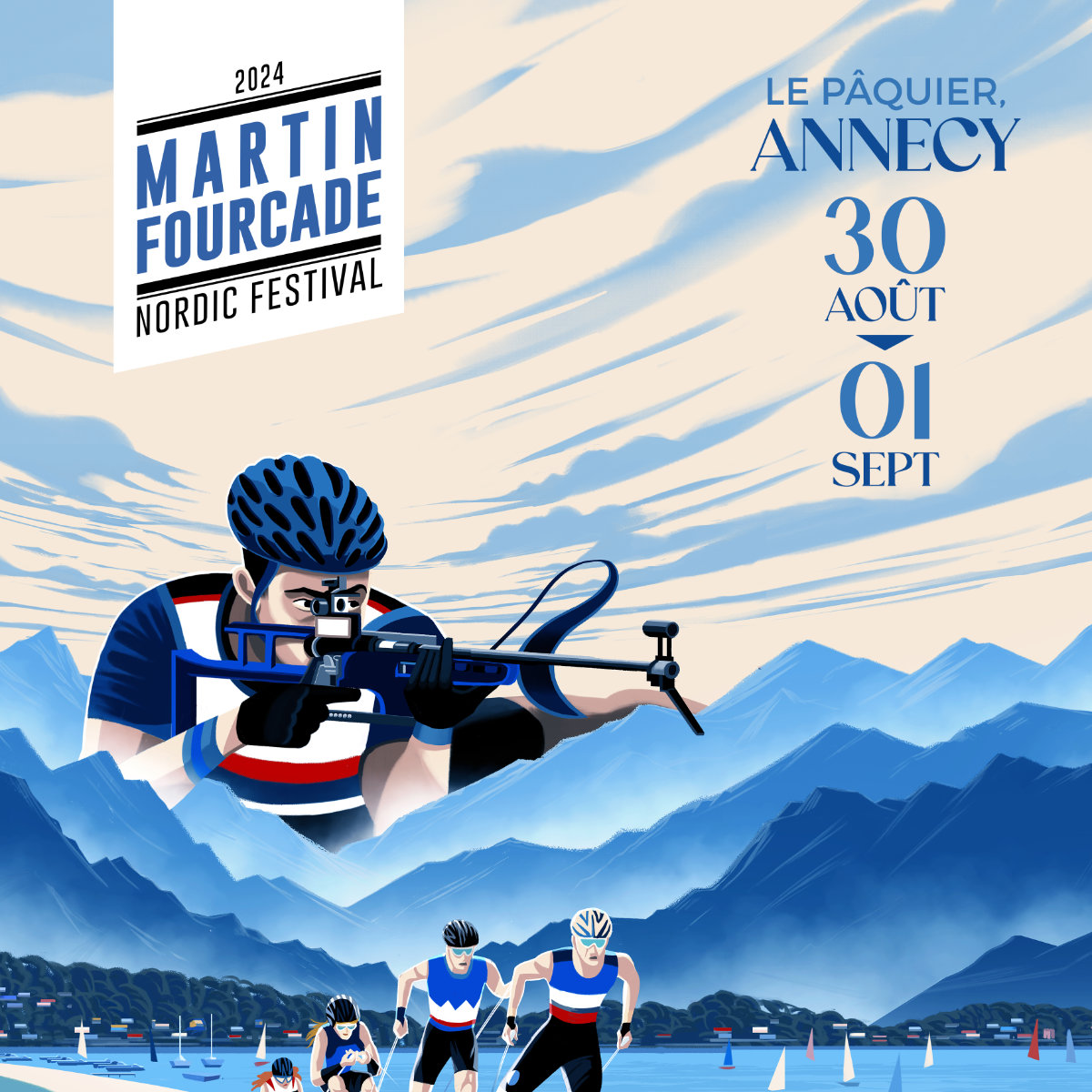 Illustration Martin Fourcade Nordic Festival page d'accueil